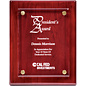 Floating Plaque - Piano Finish with Acrylic Plate