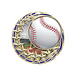 Star Blast Medal – 2 1/4" Custom 2" Insert Holder Award Medal
