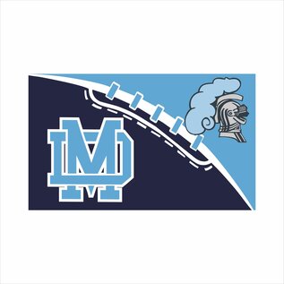 Mater Dei School Football Spirit Flag