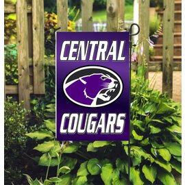 Central Cougars Garden Flag
