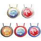Lite Champ Medal w/ Plastic Chain - 6" x 5.25"
