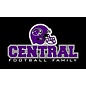 Central Football Flag - Football Family - 2 sided