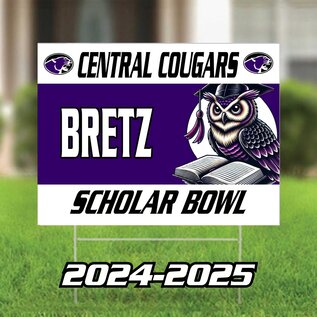 School Activity Yard Sign - Breese Central