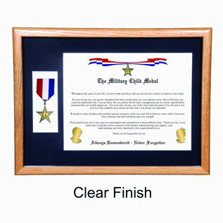 Morgan House Military Child Medal