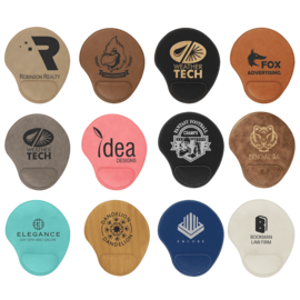 9" x 10 1/4" Laserable Leatherette Mouse Pad