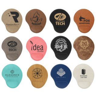 9" x 10 1/4" Laserable Leatherette Mouse Pad