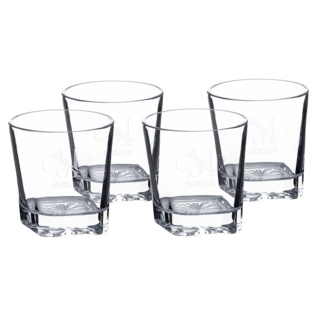 11 oz. Square Rocks Glasses in Gift Box