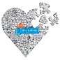 6.7" Heart Jigsaw Puzzle (23 Pcs)
