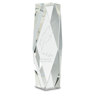 Crystal Faceted Tower