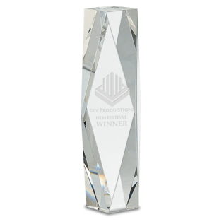 Crystal Faceted Tower