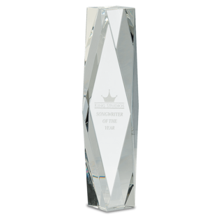 Crystal Faceted Tower