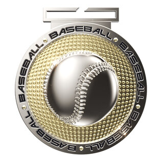 3" Dual Plated Medal -
