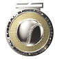 3" Dual Plated Medal -