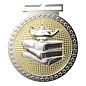 3" Dual Plated Medal -