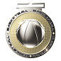 3" Dual Plated Medal -