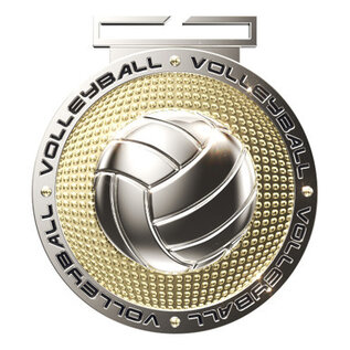 3" Dual Plated Medal -