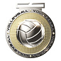 3" Dual Plated Medal -