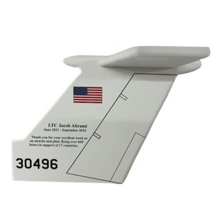 C-12 King Air Tail Flash - Wall Hanging