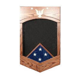 Morgan House US Navy / USCG MCPO Shadow Box