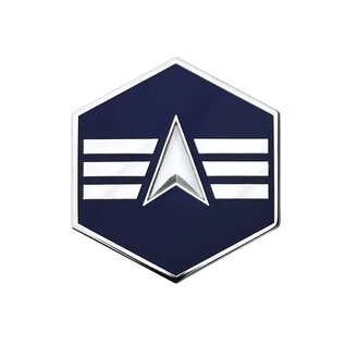 Space Force E4 Chevron Pin - Specialist 4