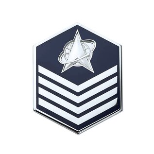 Space Force E6 Chevron Pin - Tech Sergeant