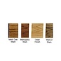 Morgan House MCD-01-O - Single Coin Flat Oak Display