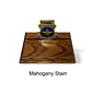 Morgan House MCD-01-O - Single Coin Flat Oak Display