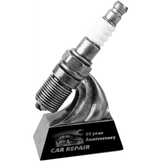 Spark Plug Car Show Resin