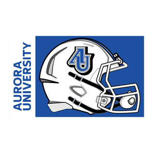 Aurora Univ Football  Spirit Flag