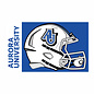 Aurora Univ Football  Spirit Flag