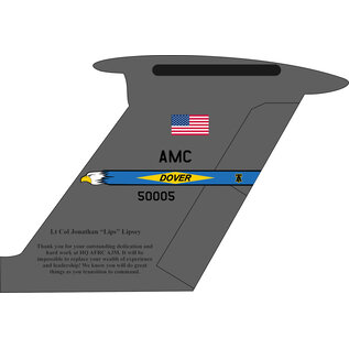 C-5 Tail Flash Wall Hanging