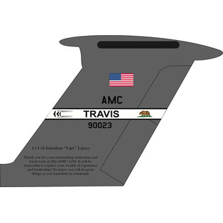 C-5 Tail Flash Wall Hanging