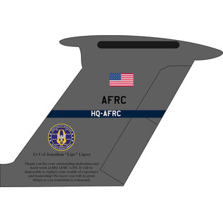 C-5 Tail Flash Wall Hanging