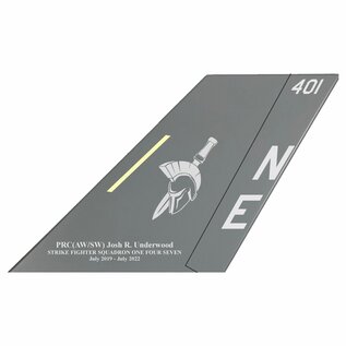 F-35 Lightning II Tail Flash Wall Hanging