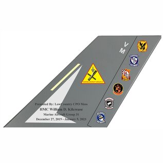 F-35 Lightning II Tail Flash Wall Hanging
