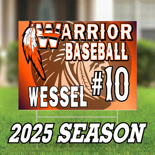 School Activity Yard Sign - Wesclin
