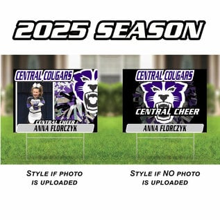 School Activity Yard Sign - Breese Central