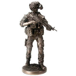 Night Mission Statue with NVGs - 12.5" tall (DISC)