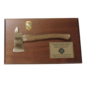 Morgan House Fire Axe Plaque - 20" x 12"