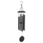 Black Powder Coated Aluminum Wind Chime