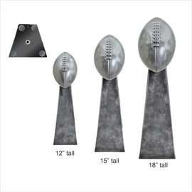 Antique Silver Fantasy Football Award