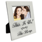 Leatherette Photo Frame with large Engraving Area