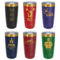 Bright Gold ION-Plated Ringneck Tumbler with Slider Lid