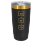 Bright Gold ION-Plated Ringneck Tumbler with Slider Lid