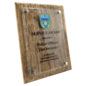 Barnwood Floating Plaque