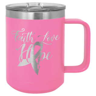 Vacuum Insulated Travel Mug with Slider Lid