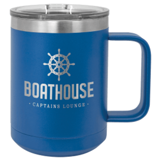 Vacuum Insulated Travel Mug with Slider Lid