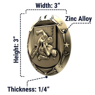 World Class Medal - 3"