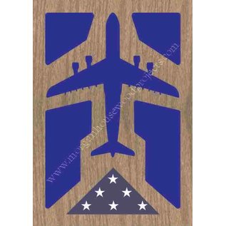 Morgan House C-5 Galaxy Shadow Box
