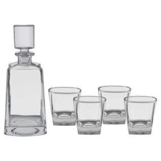 750 mL Decanter Set with 12" Decanter & 4 Glasses – Personalized Gift Set